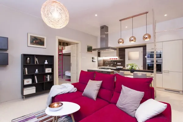 Obývák v kuchyni nebo kuchyň v obývacím pokoji ;)