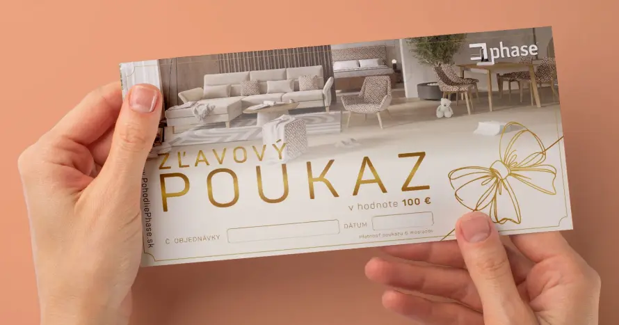 Darček, s ktorým nikdy nešliapnete vedľa: darčekové poukážky Phase