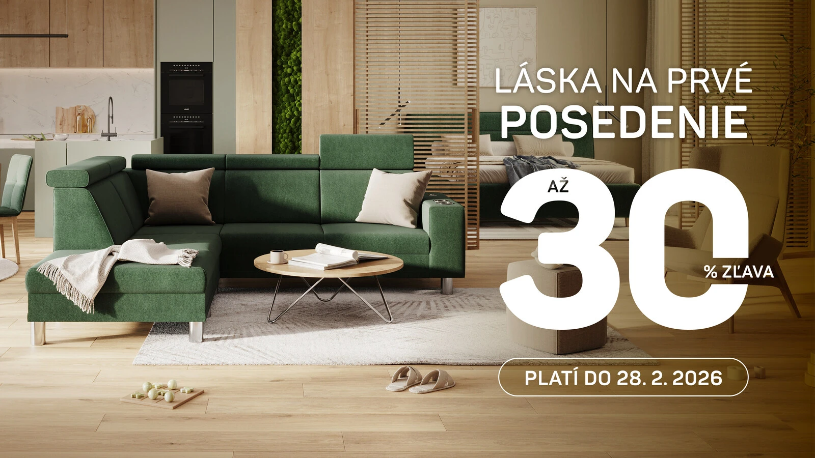 LÁSKA NA PRVÉ POSEDENIE – SEDAČKY SO ZĽAVOU AŽ 30 %