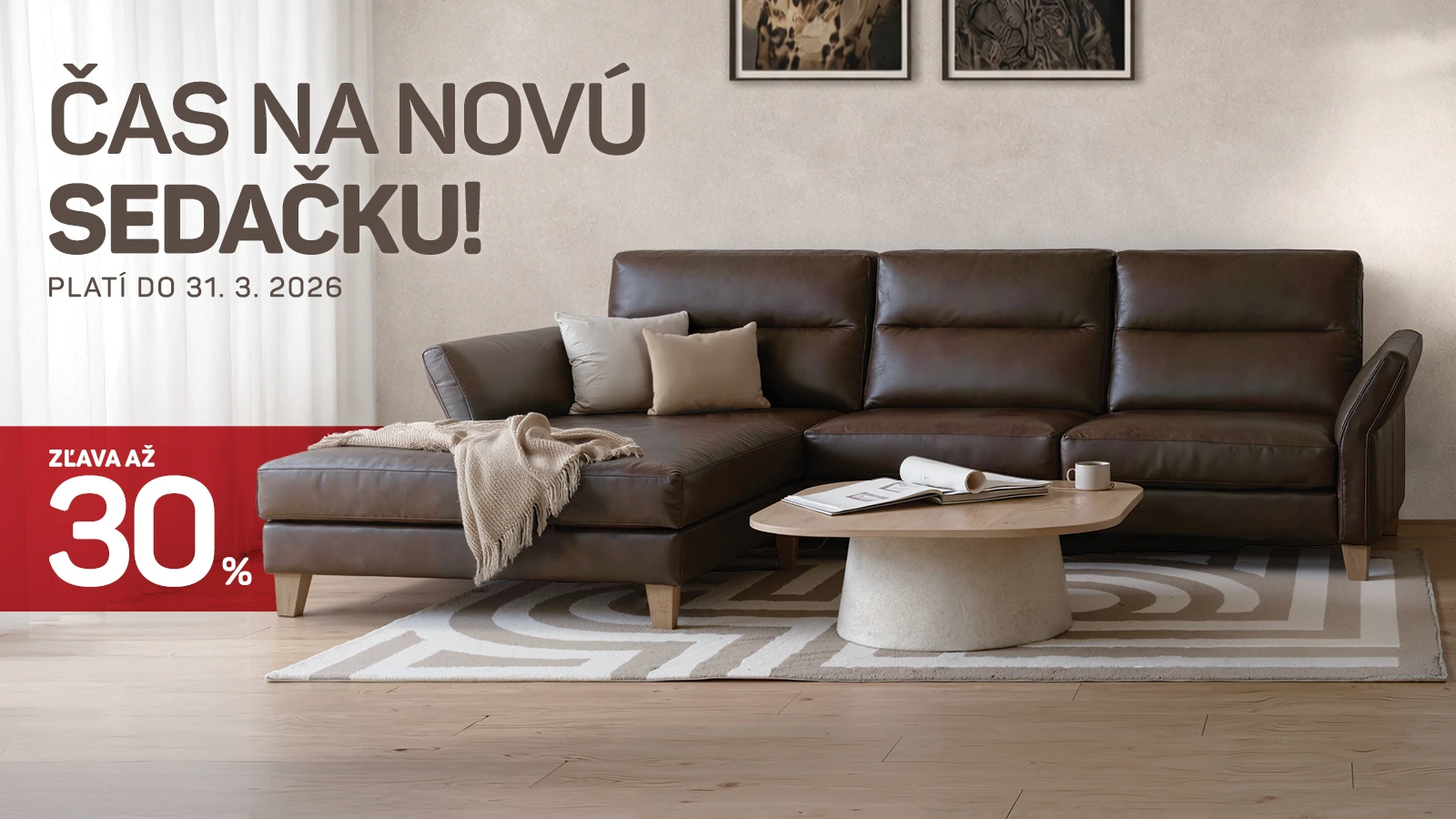 Marec – ideálny moment na zmenu v obývačke!